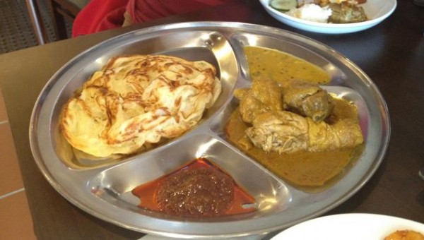 curry and roti