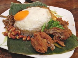 Nasi Lemak Chicken Chop
